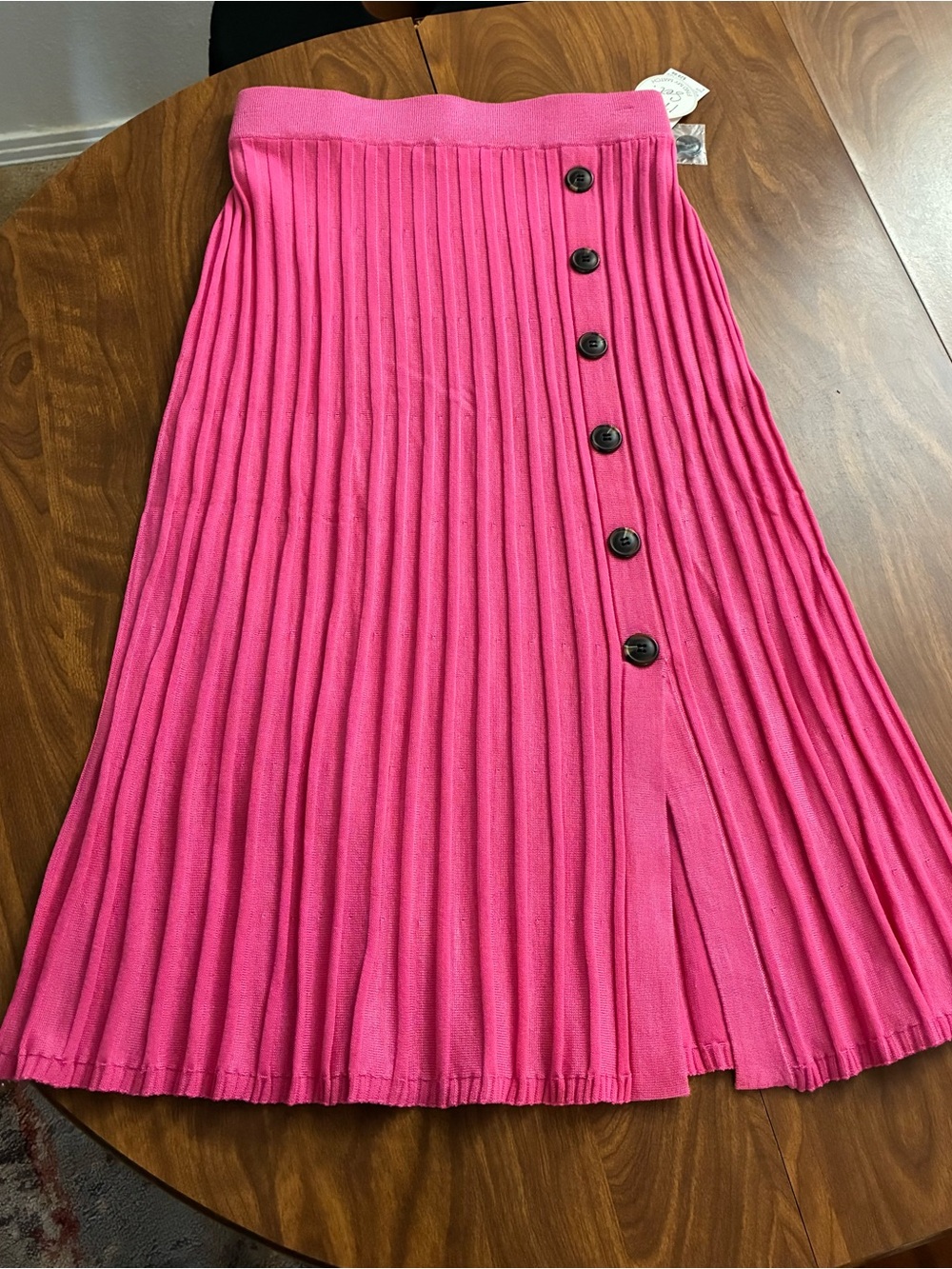 NWT! Cato RIBBED BUTTON FRONT SWEATER SKIRT